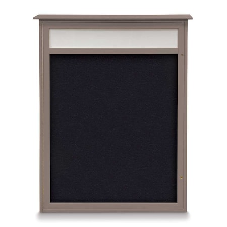 Double Door Enclosed Indoor Letterboard